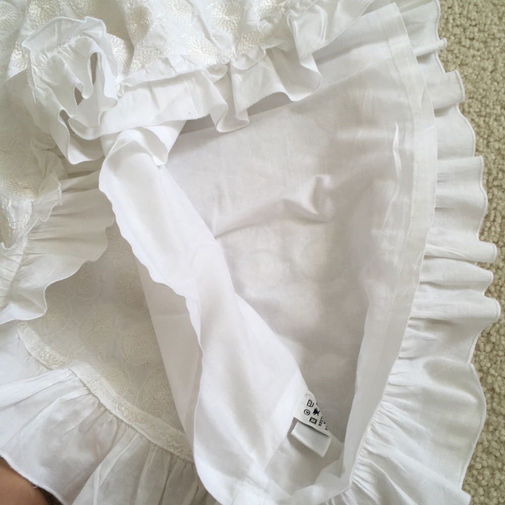 STUNNING Lilly Pulitzer white ruffle dress 8 - Picture 7 of 8